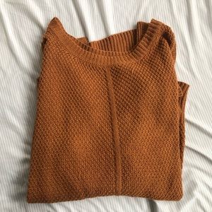 Orange sweater